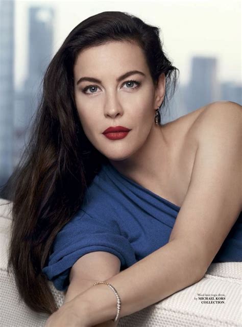 liv tyler modeling.